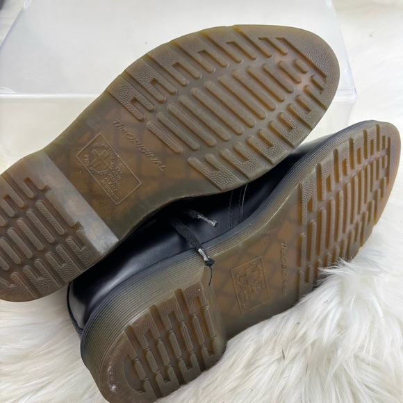 Dr. Martens Black Oxfords with Air-Cushioned Sole - Picture 7 of 11